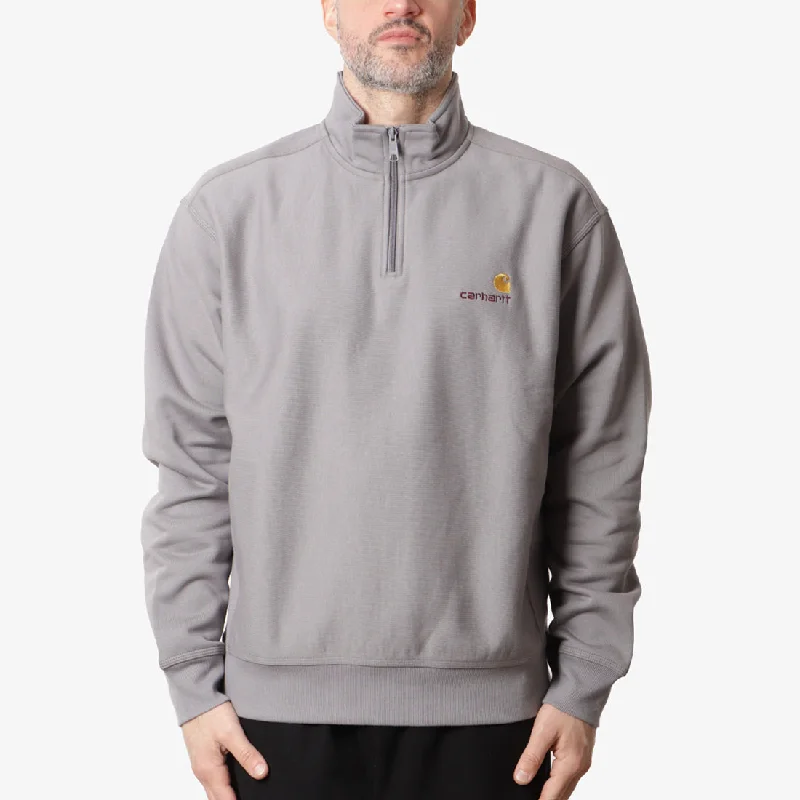 Special Price Carhartt WIP American Script Half Zip Sweatshirt