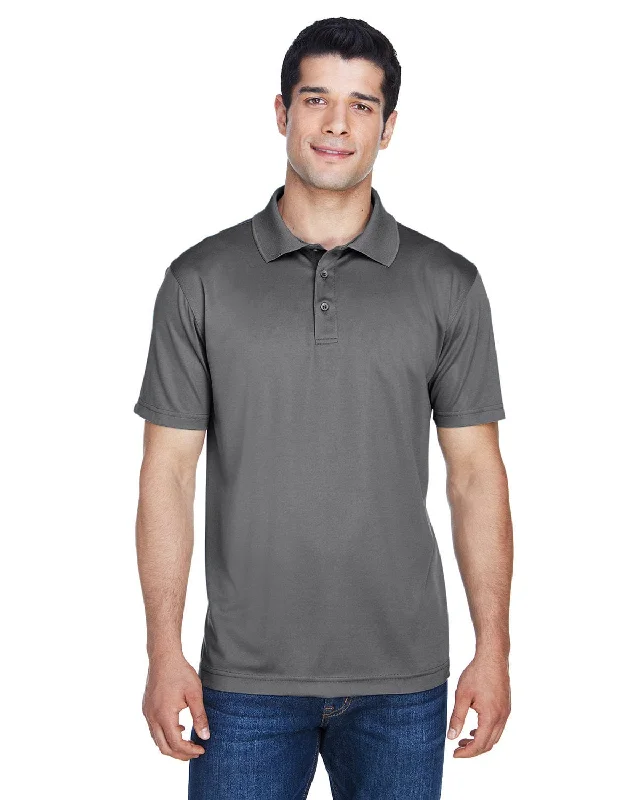 Harriton Polytech Polo Shirt | Charcoal