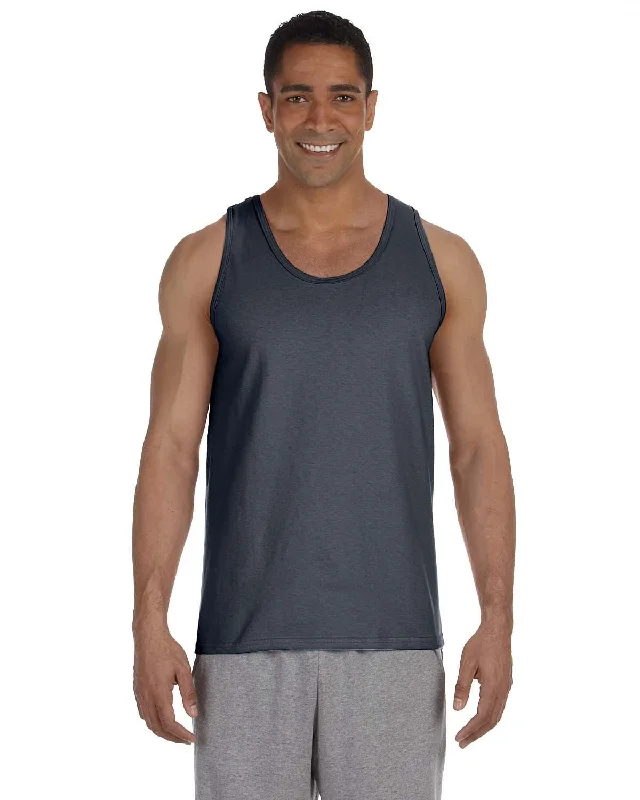 Stock Clearance Gildan Ultra Cotton Tank | Charcoal