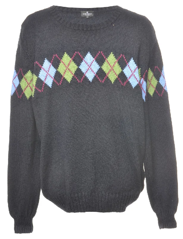 Price Drop Alert Black Jumper - L
