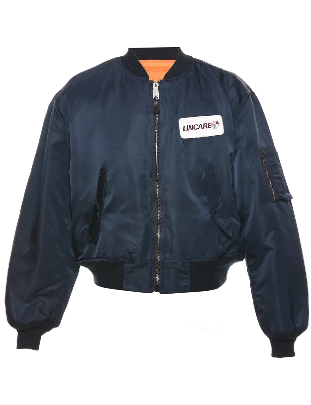 Super Sale Black Bomber Jacket - L