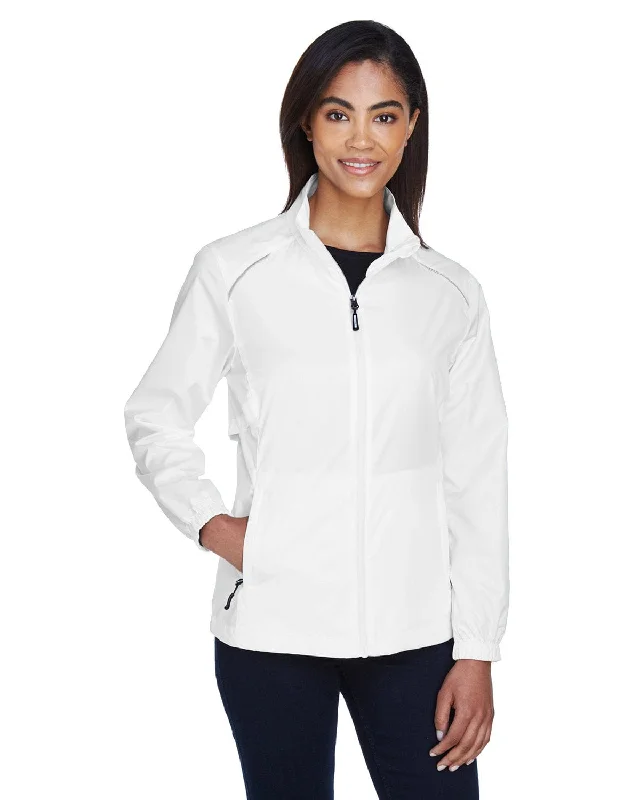 Core 365 Motivate Ladies Unlined Lightweight Jacket | White