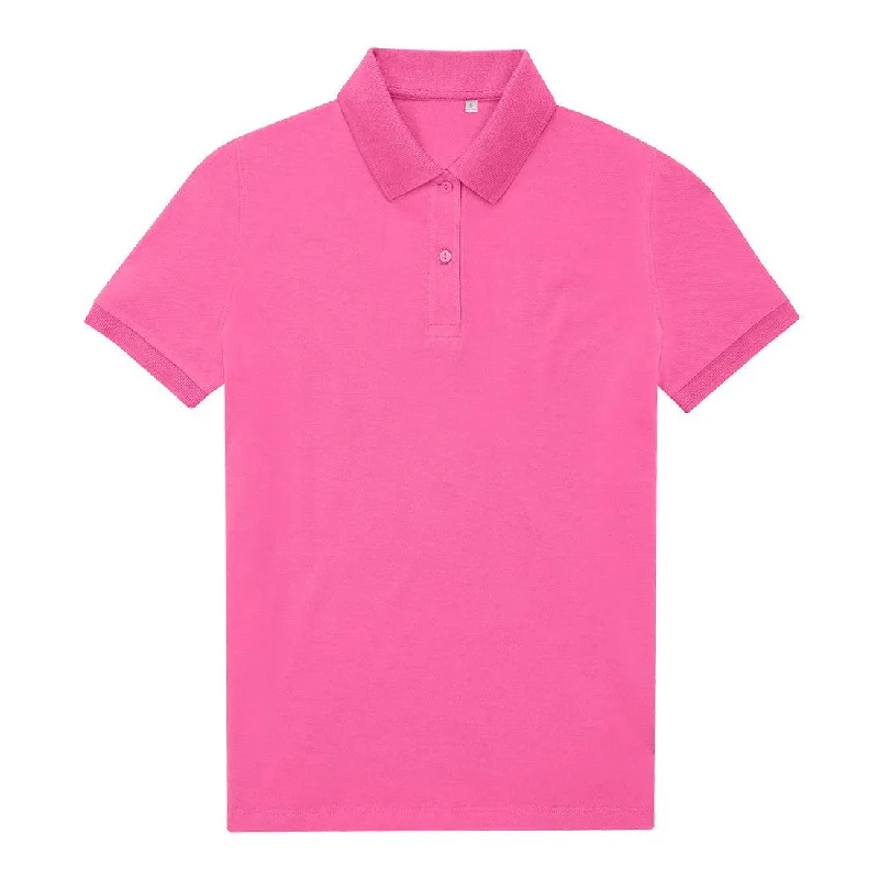 Huge Discounts B&C Collection My Eco Polo 65/35 Women - Lotus Pink