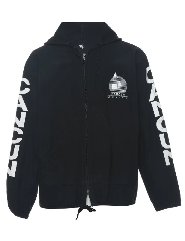 Your Weekend, Your Savings Black Cancun Mexico Jacket - S