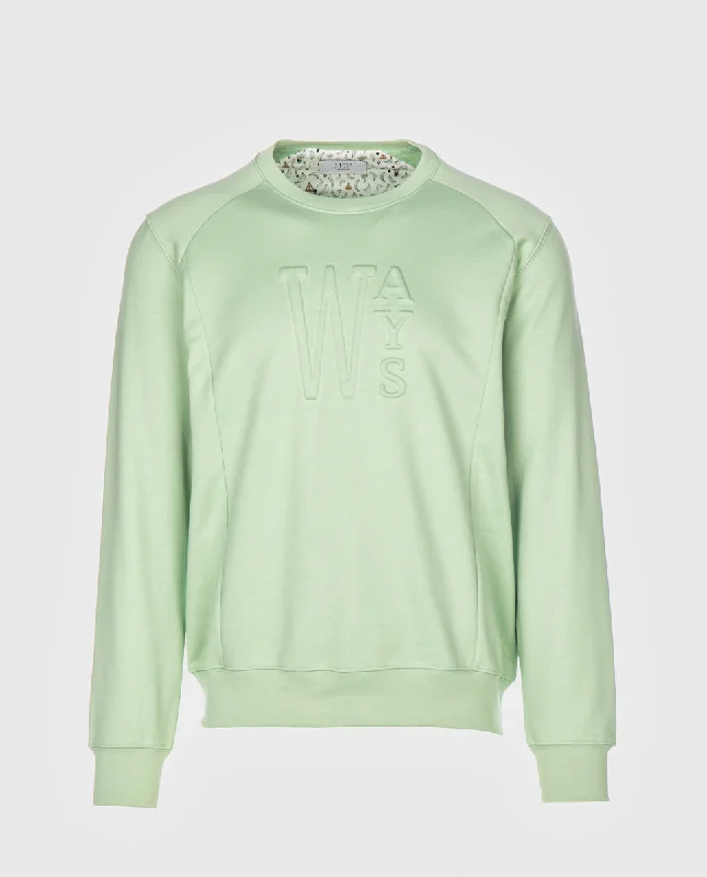 Big Deal Jaime Cotton Sweatshirt Light Green