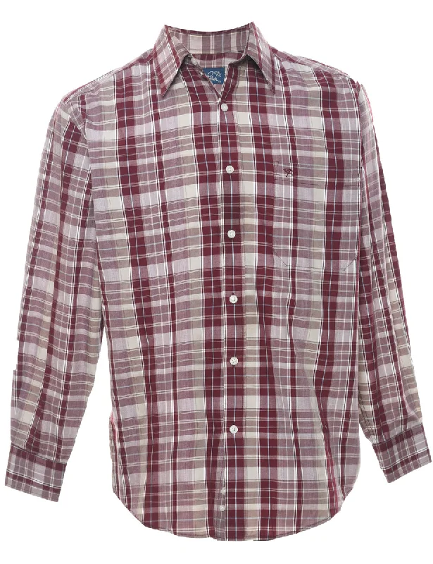 Time-Sensitive Arnold Palmer Checked Shirt - S