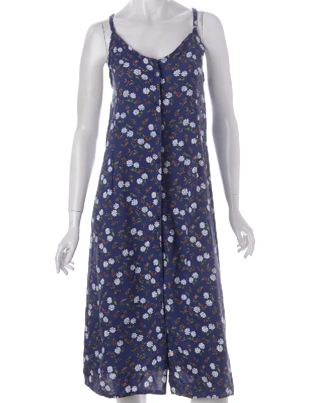 Must-Have Deals Beyond Retro Label Molly Strappy Slip Dress Navy