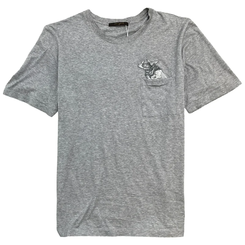 Weekend Discounts to Love Men's X Chapman Brothers Rhino Logo T-Shirt Grey Size 4XL