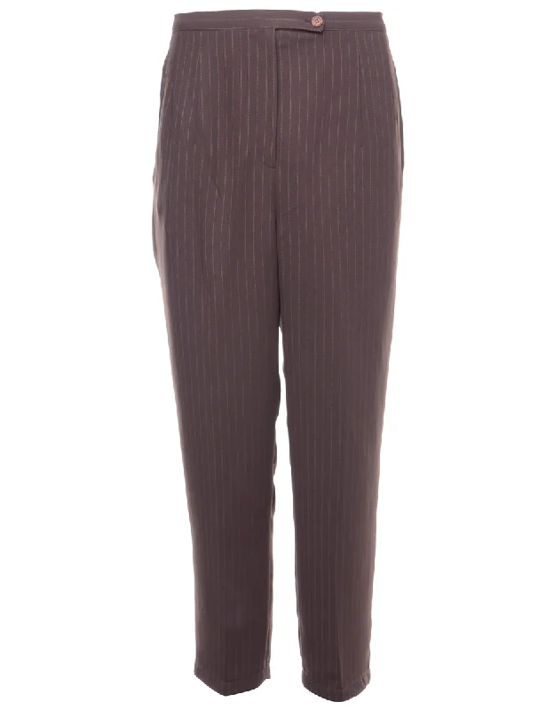 Exclusive Access Beyond Retro Reworked Cropped Dana Tapered Trouser - W30