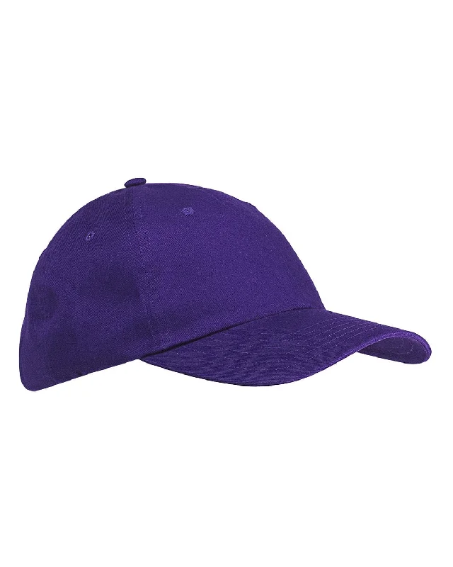 Big Accessories Brushed Cotton Twill Cap | Purple