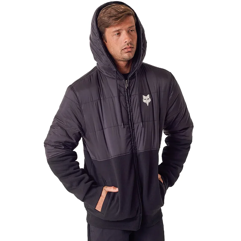 Crazy Deal Fox Haven Sherpa Zip Hoodie (Black)