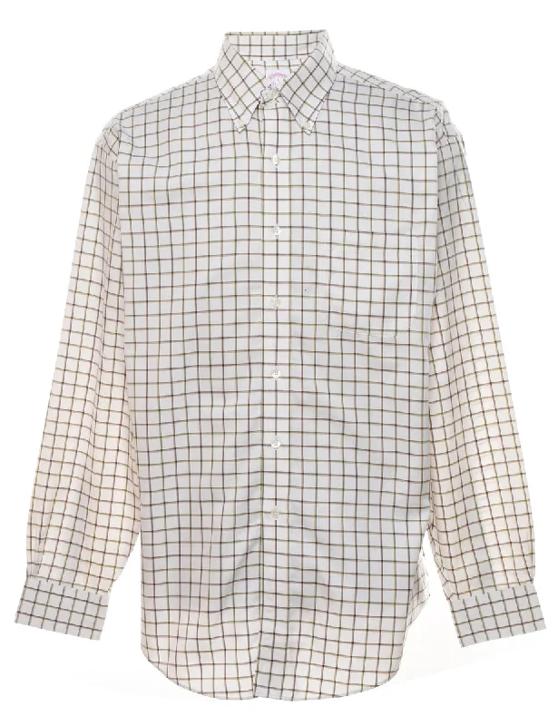 Brooks Brothers Checked Shirt - L