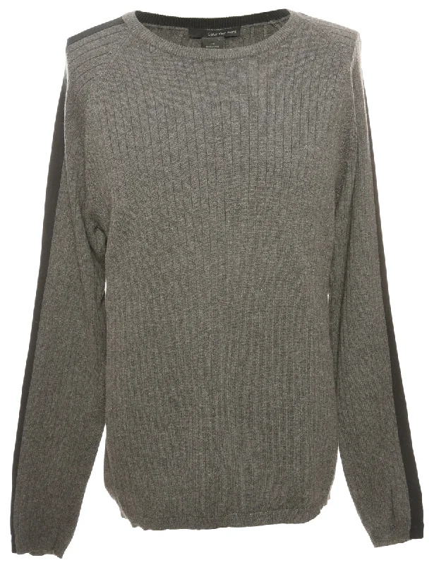 Calvin Klein Grey Jumper - L