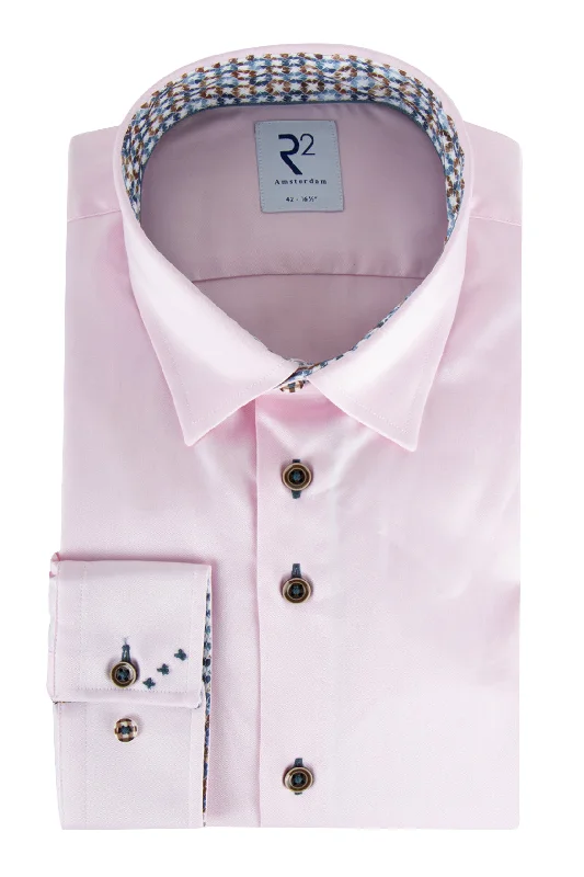 Early Bird R2 Amsterdam Twill Shirt Light Pink