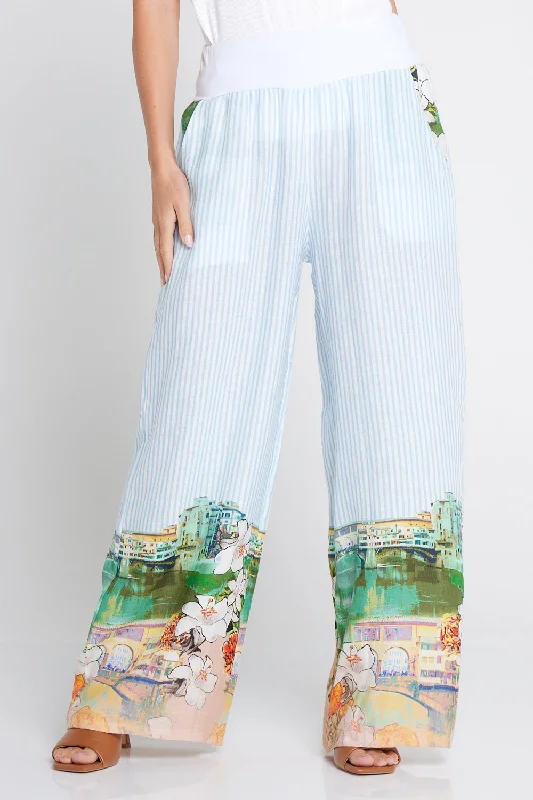 Limited Offer Calliope Pants - Seaside Gardens