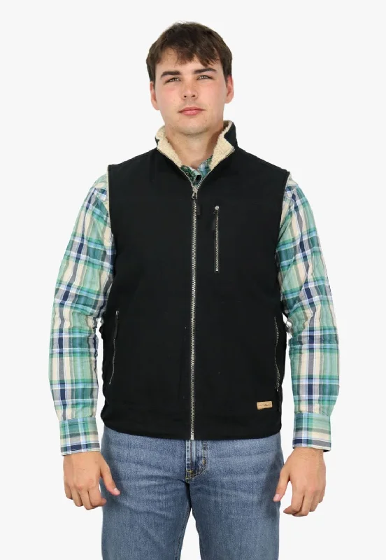 Unmissable Offer Rock and Roll Mens Canvas Vest