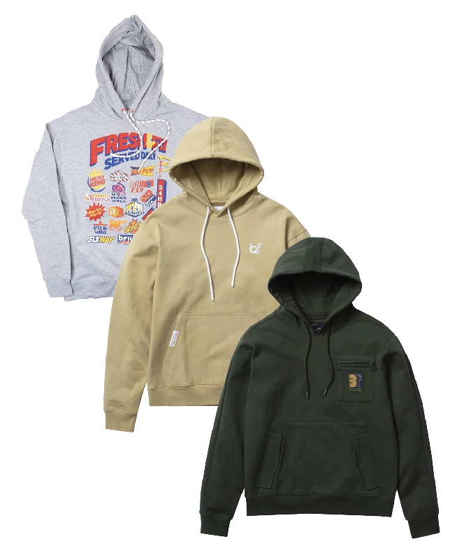 BORN FLY ASSORTED HOODIES - BFH06