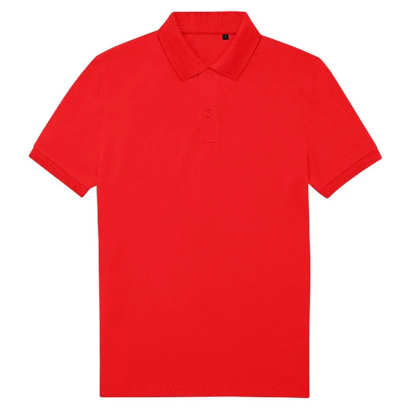 Weekend Steals Await B&C Collection My Eco Polo 65/35 - Pop Tomato