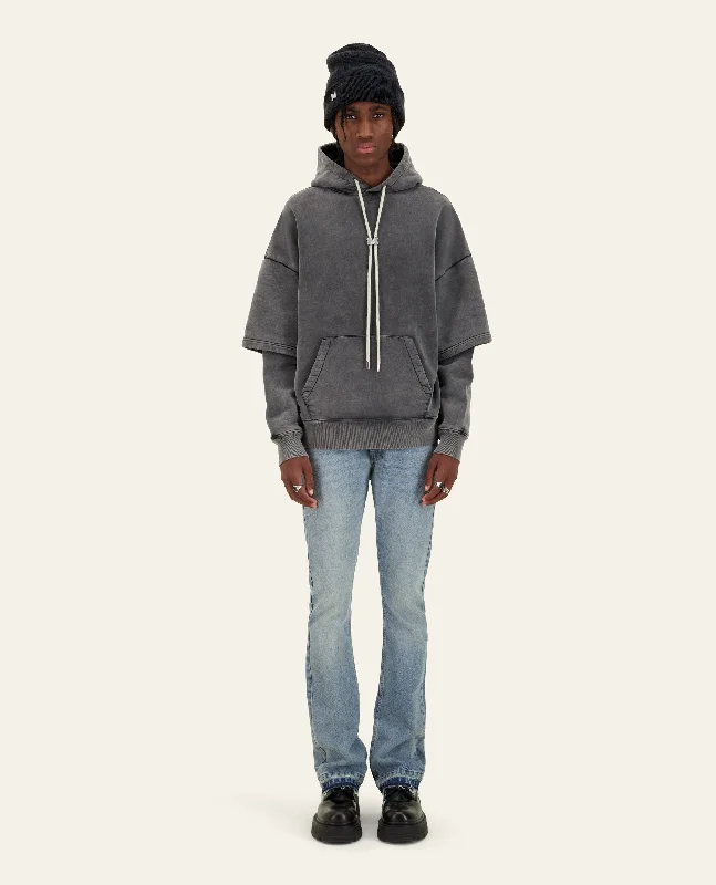 Savings Event JOSS BLACK WASHED HOODIE