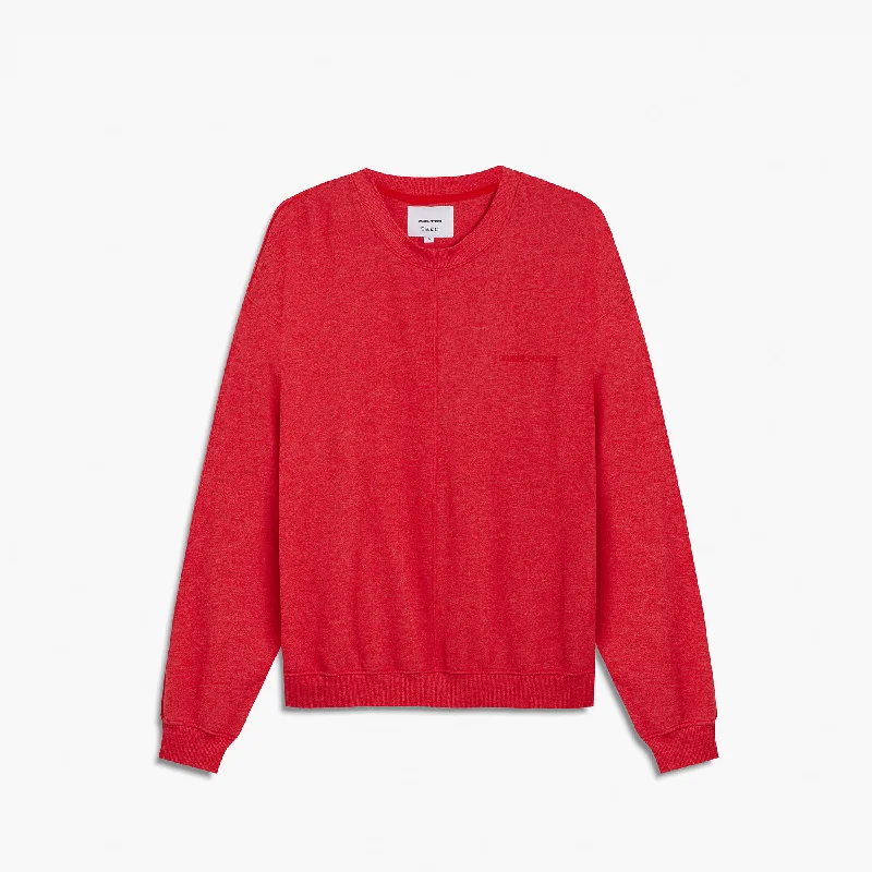 Loyalty Reward loop terry standard sweatshirt / red heather