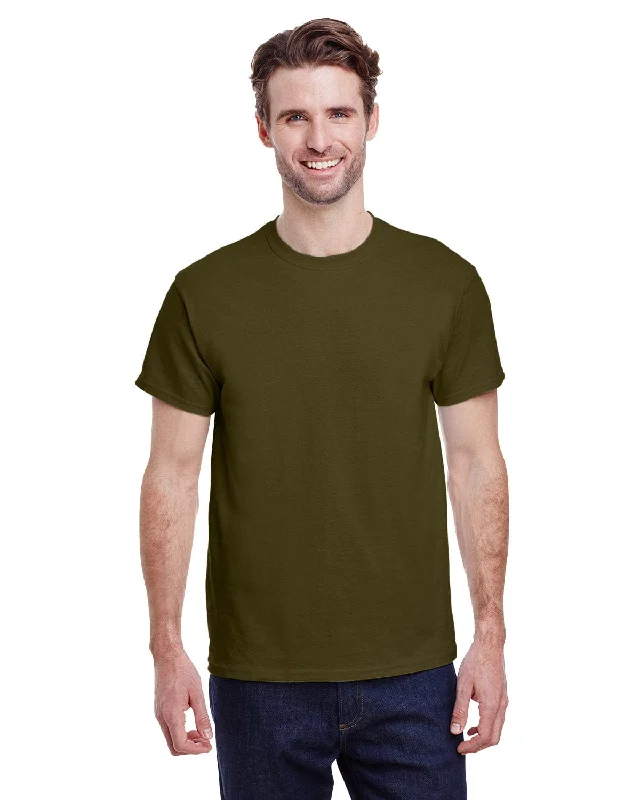 Daily Deals Gildan Ultra Cotton Heavyweight T-Shirt | Olive