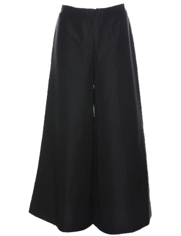 Exclusive Online Offer Black Flared Trousers - W26 L27