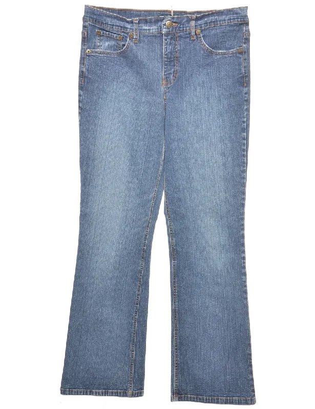 Bootcut Mid-Rise Jeans - W36 L29