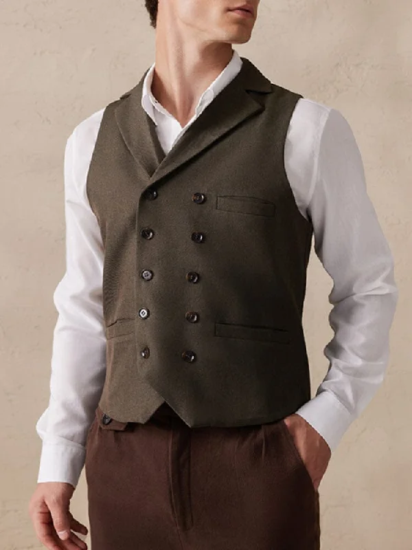 Weekend Deals to Brighten Your Day Vintage Double-Breasted Vest