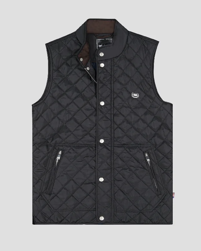 Stock Clearance SG Quilted Vest - Black
