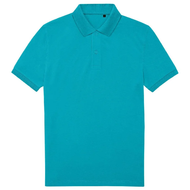 Your Weekend, Your Savings B&C Collection My Eco Polo 65/35 - Pop Turquoise