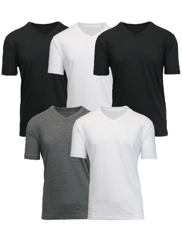 Black & Black & Charcoal & White & White