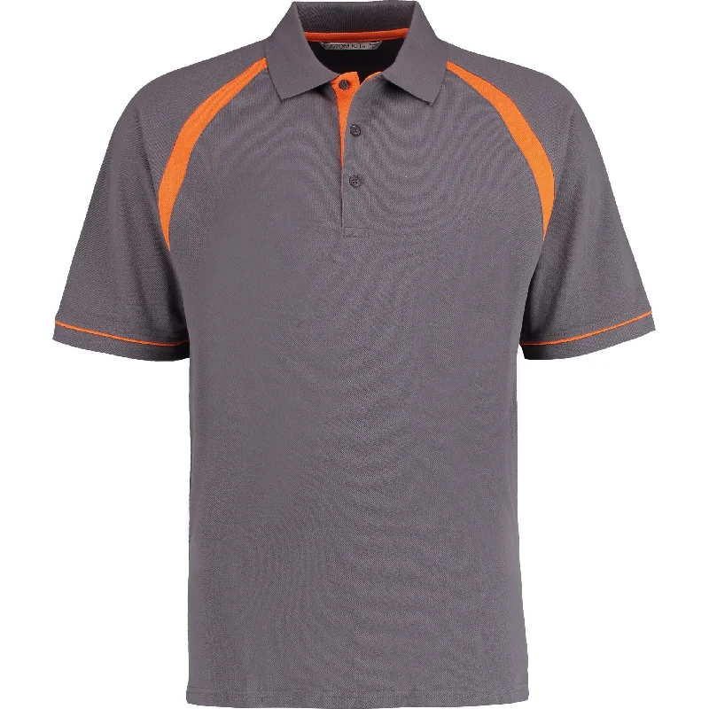 Charcoal/Orange
