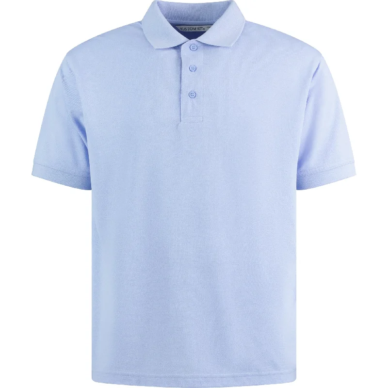 Early Bird Discount Kustom Kit Klassic Polo With Superwash® 60°C (Classic Fit) - Light Heather Blue