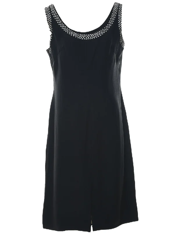Weekend Offers That Sizzle Beaded Evening Dress - L
