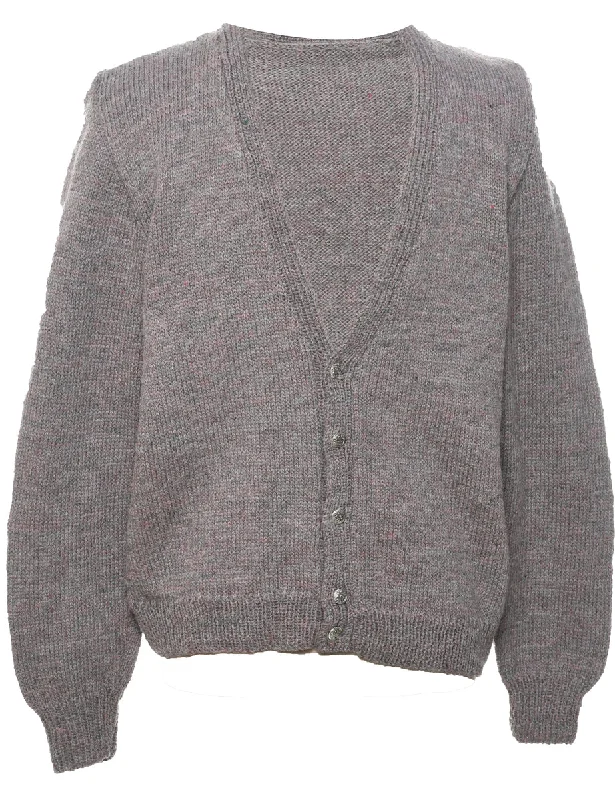 Button Through Cardigan - L