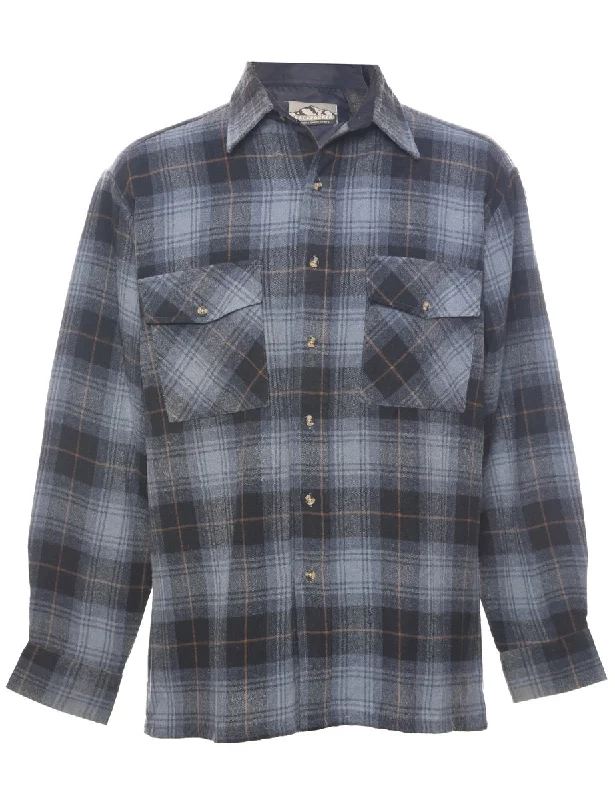 Early Access Back Packer Checked Shirt - M