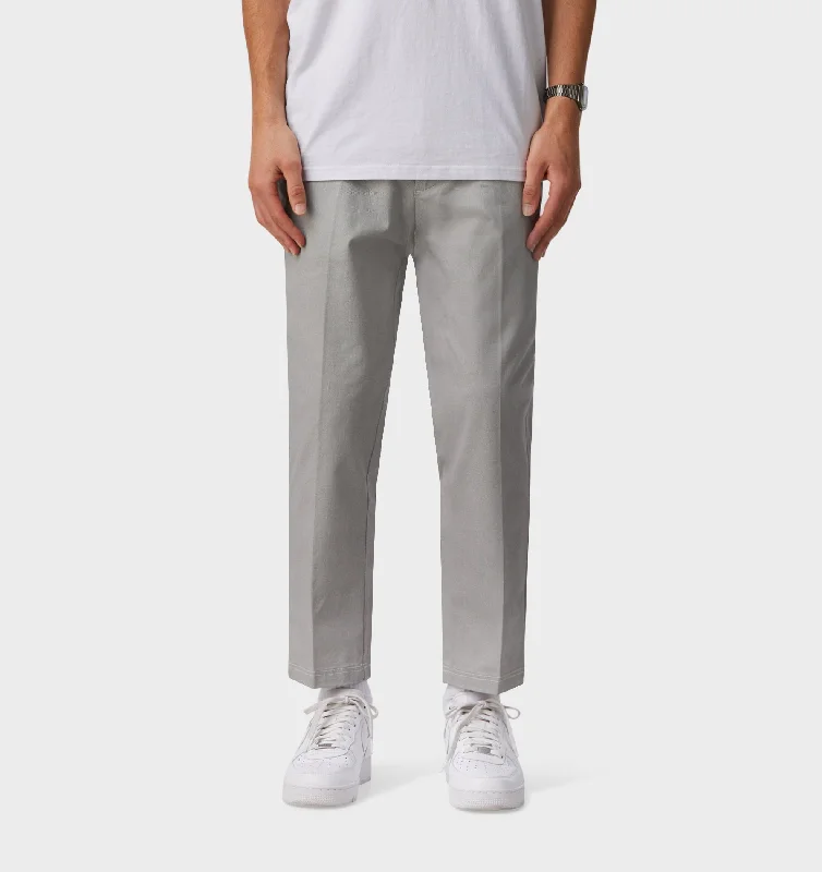 Deep Savings Printed Twill Slim Kobe pant - Regular - White/Black