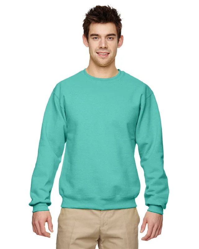 Final Clearance Jerzees 50/50 Crewneck Sweatshirt | Cool Mint