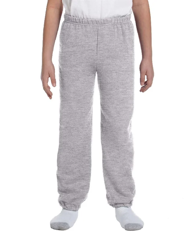 Gildan Youth 50/50 Sweatpants | Sport Grey