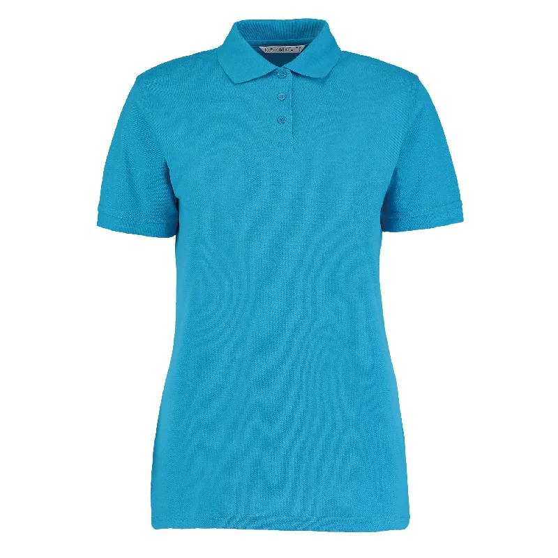 Super Bargain Kustom Kit Klassic Polo Women's With Superwash® 60°C (Classic Fit) - Turquoise
