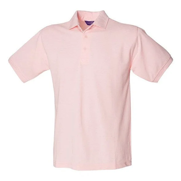 The Best Prices Henbury 65/35 Classic Piqué Polo Shirt - Pink