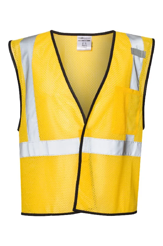 Kishigo Mens EV Series Enhanced Visibility Non-ANSI Vest - Yellow