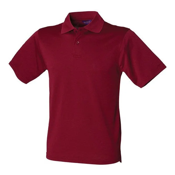 Midnight Madness Henbury Coolplus® Polo Shirt - Burgundy