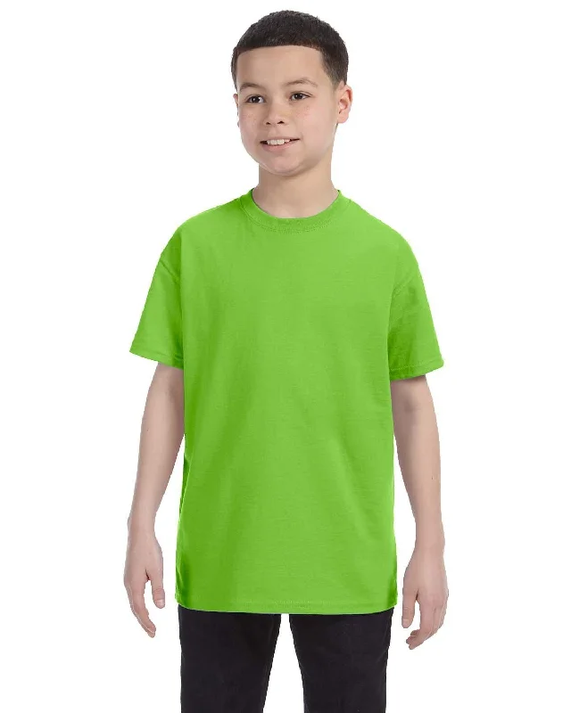 Hanes Youth Authentic-T T-Shirt | Lime