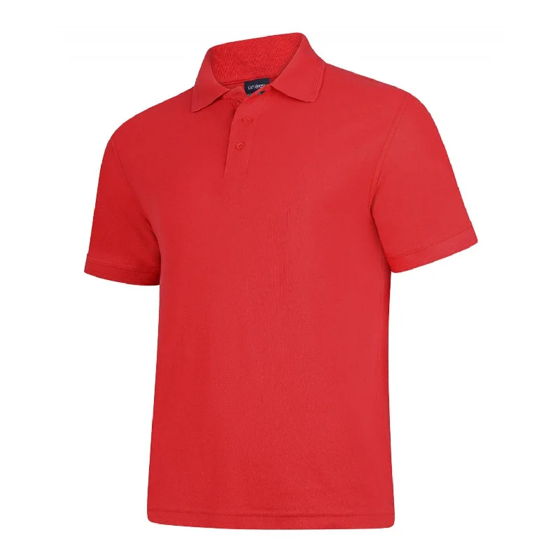 Limited Edition Uneek Deluxe Poloshirt Red