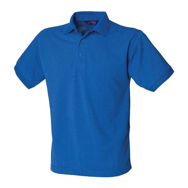 Price Rollback Henbury 65/35 Classic Piqué Polo Shirt - Royal*
