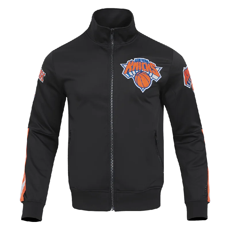 Savings Galore NBA NEW YORK KNICKS CLASSIC MEN'S DK TRACK JACKET (BLACK)
