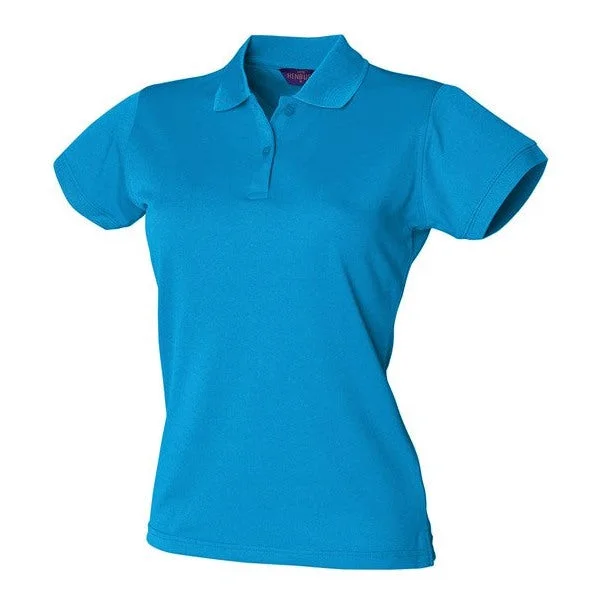 Markdown Madness Henbury Women's Coolplus® Polo Shirt - Sapphire Blue