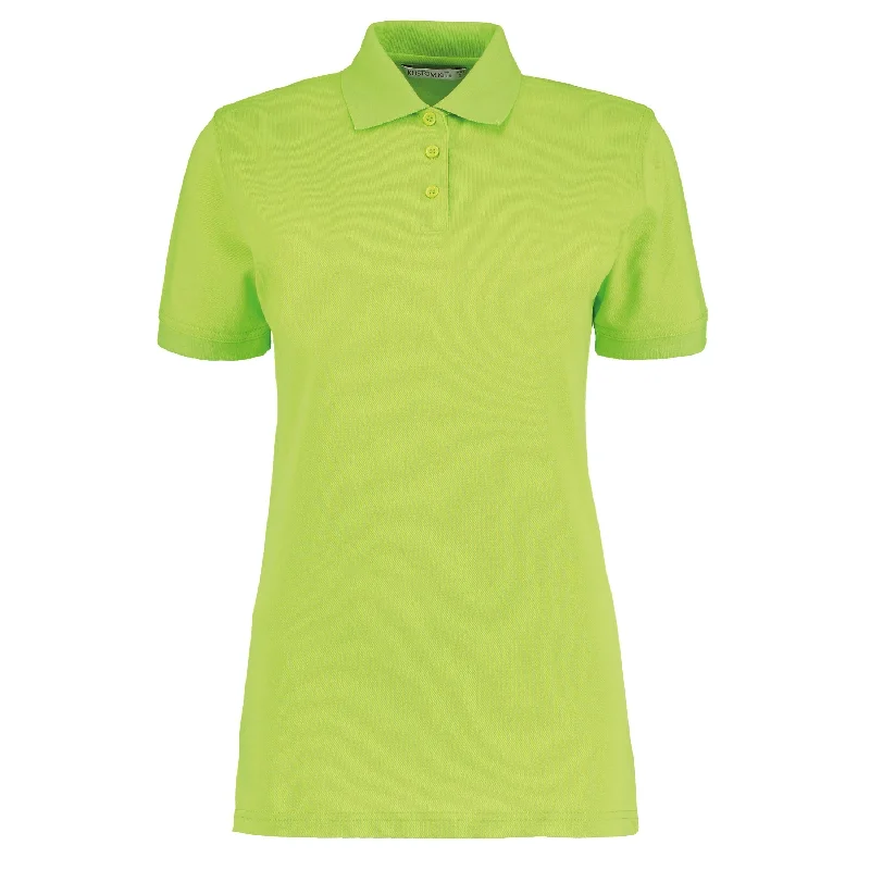 Time-Limited Offer Kustom Kit Klassic Polo Women's With Superwash® 60°C (Classic Fit) - Lime