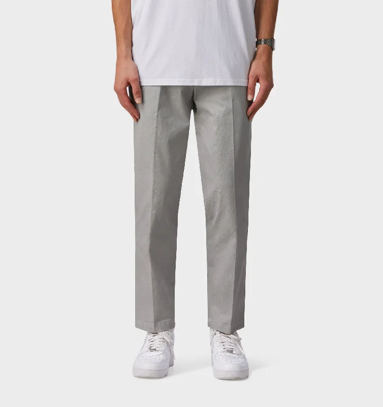 Exclusive Deal Printed Twill Slim Kobe pant - Tall - White/Black